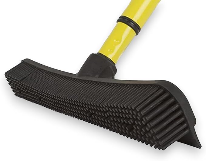 Dutch Rubber Broom 12 Head- 12 Inches Rubber Broom Head Only Fits Any Handle! by Unknown