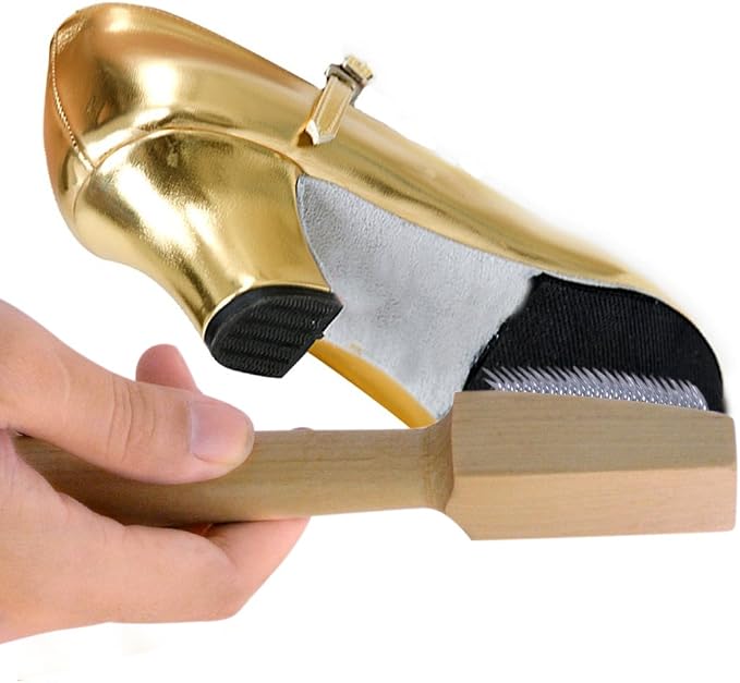 Dancing Shoes Brush Wooden Suede Sole Shoe Brush Cleaner Cleaning Brush - Image 4
