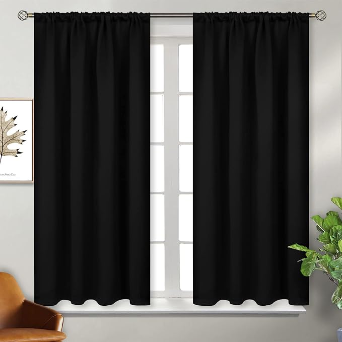 BGment Black Out Curtains 54 Inches Length - Image 6