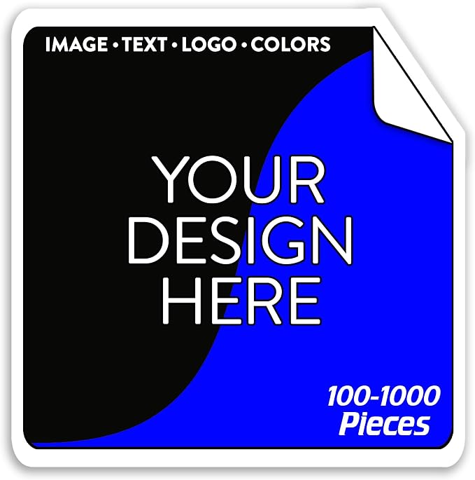 5-1000 Custom Vinyl Stickers by DayStarCustomDesigns