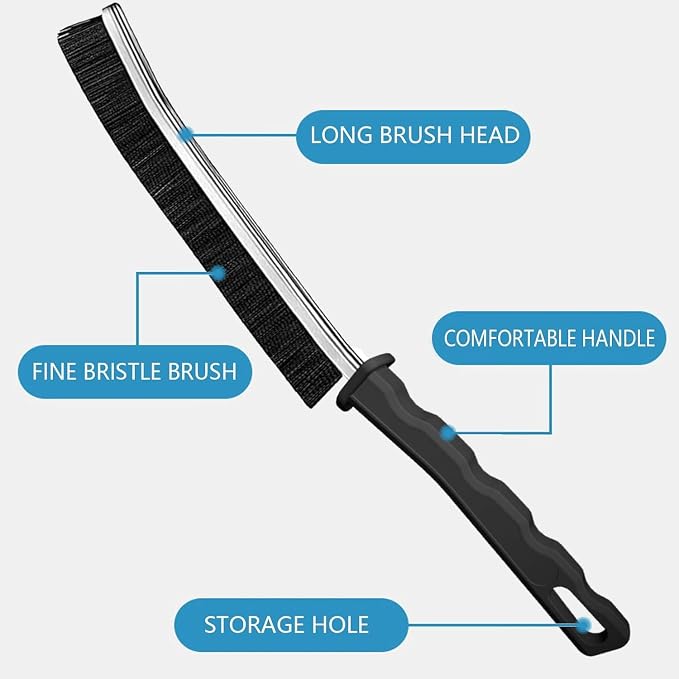 Crevice Cleaning Brush, Tight Spaces & More 12pcs - Image 7