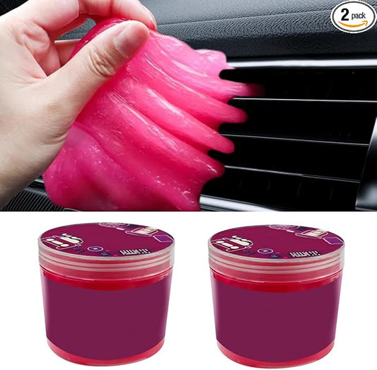 Craedli 2PCS Car Cleaning Gel, Reusable Air Vent Cleaning Putty, Car Interior by Unknown