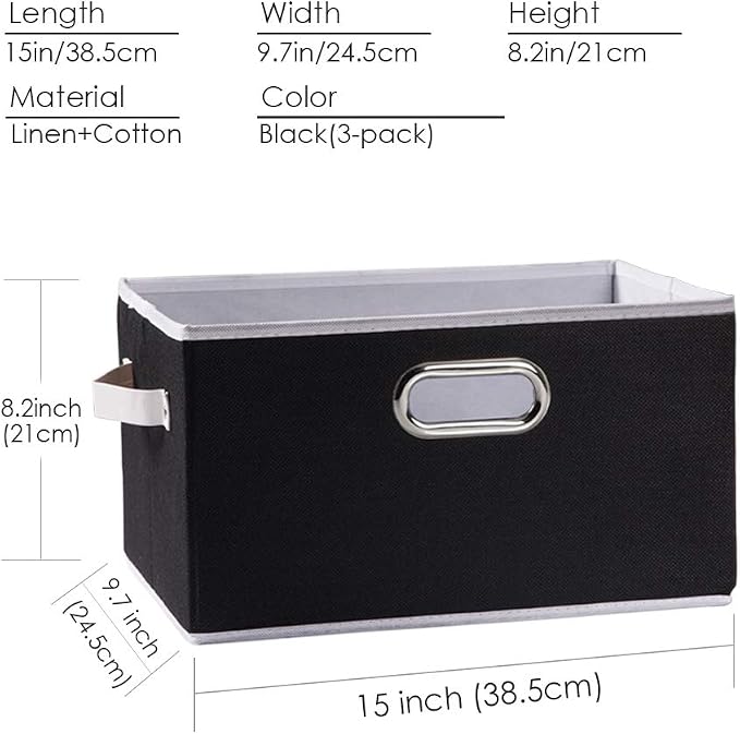 PRANDOM Large Collapsible Storage Bins - Image 6