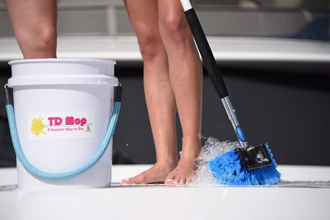 Big Bird Brush Blue Boat Deck Scrub Brush - Image 6