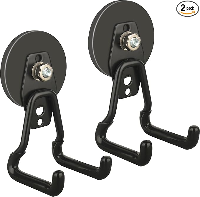 ULIBERMAGNET New Upgraded Large Magnetic Hooks, Strong Heavy Duty Magnet Hooks by ULIBERMAGNET