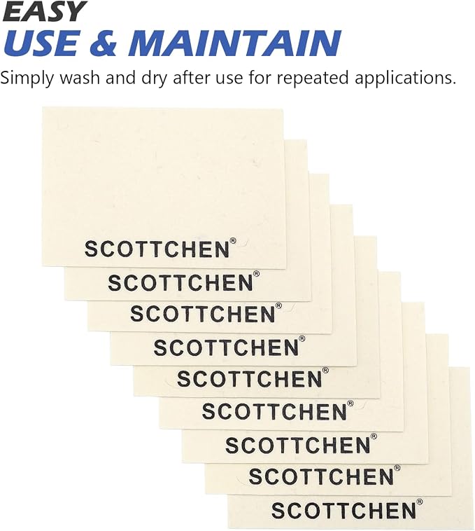 SCOTTCHEN 9Pcs Wool Cloths for Buffing, Polishing and Lapping, and Metalworking - Image 5