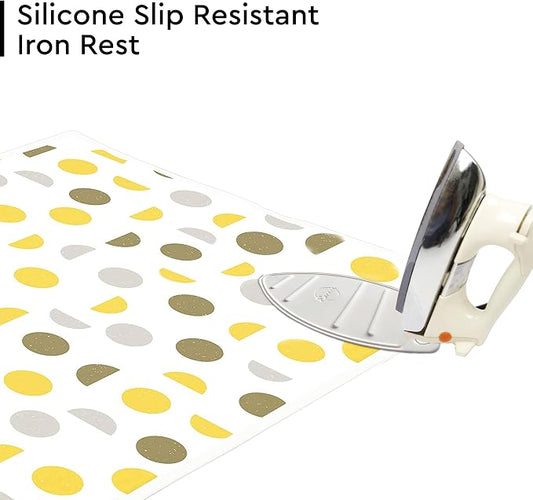 Encasa XO Ironing Mat/Pad with 3mm Padding & Silicone Iron Rest - Image 2