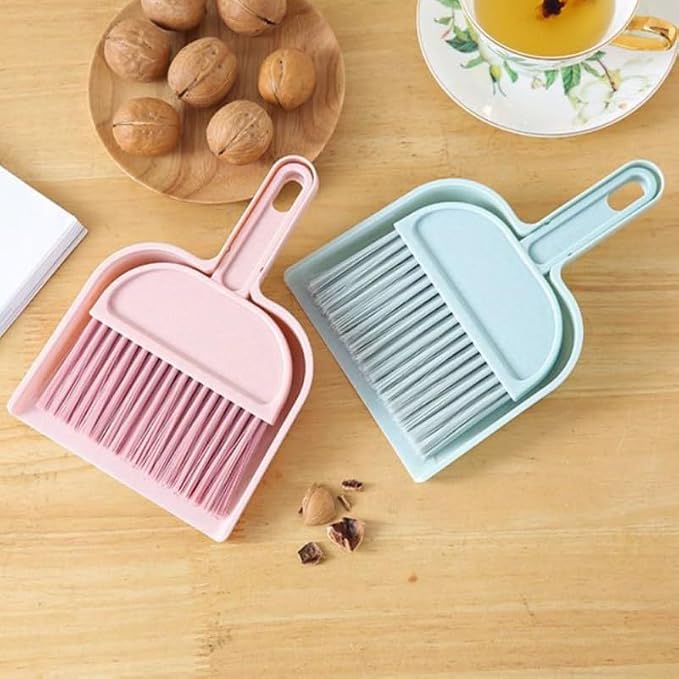 Cabilock Mini Desktop Broom and Dustpan Set - Image 5