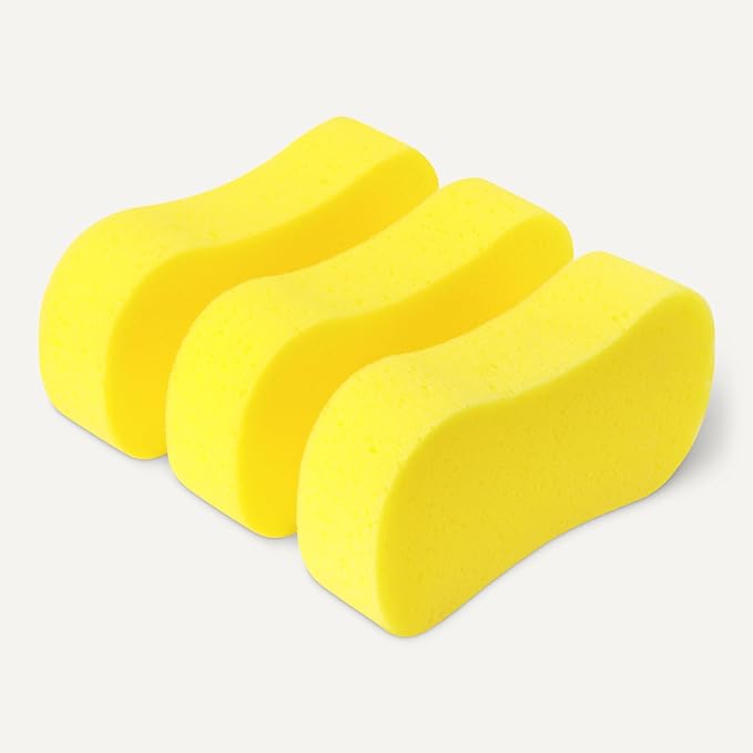 Amazon Basics Jumbo Sponges for Car Cleaning, Bodywork & Windows - Image 4