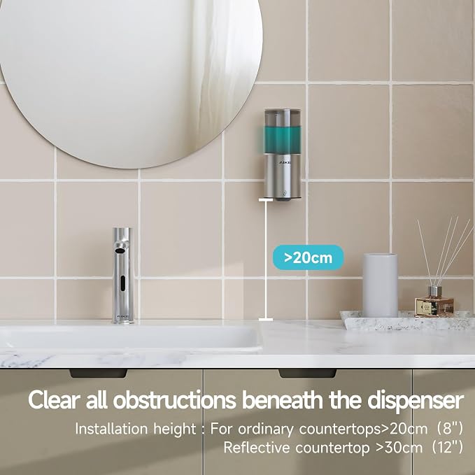 AIKE Automatic Soap Dispenser Wall Mounted - Image 2
