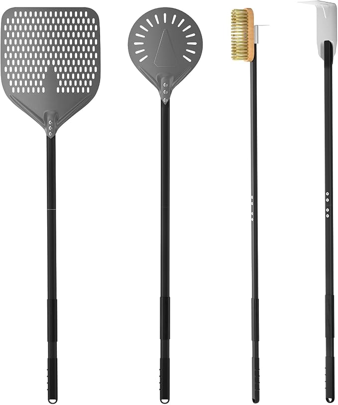 G.a HOMEFAVOR 4-Piece Pizza Tool Set by GaHOMEFAVOR