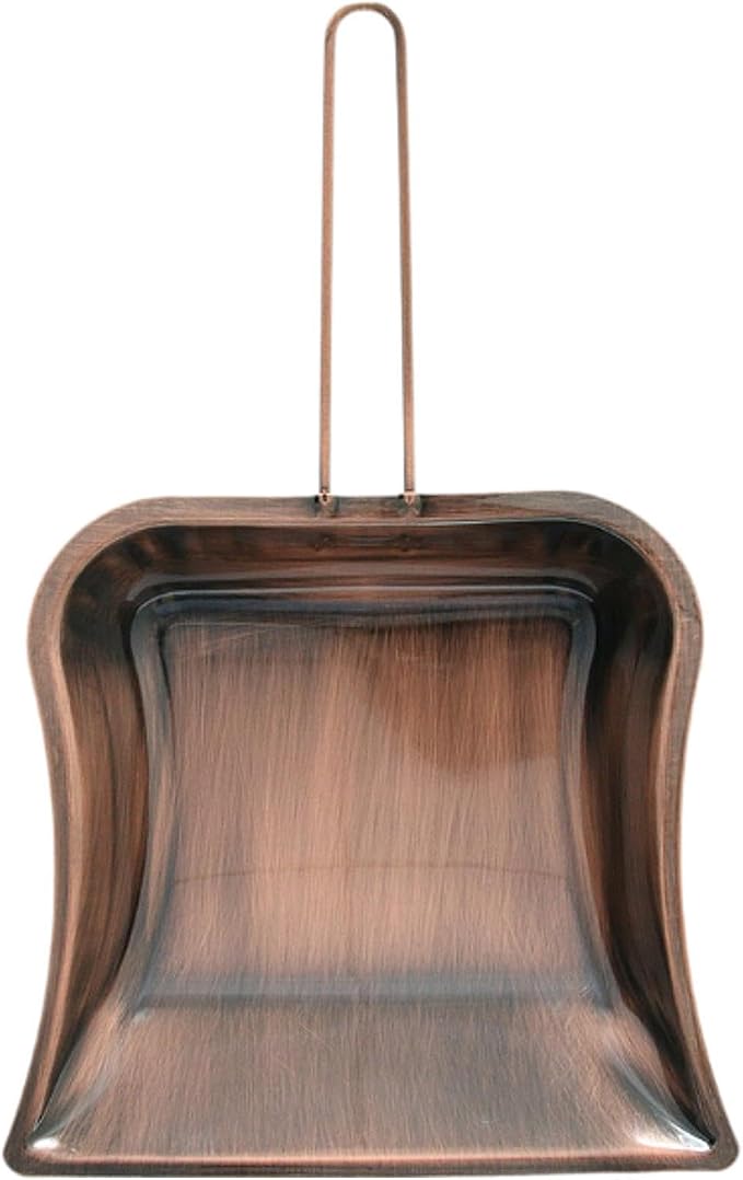 Handheld Copper Garbage Dustpan Multipurpose Sturdy Portable Table Cleaning by Unknown