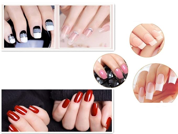 7Pcs Uv Gel Nail Brush, Poly Extension Gel Brush, Nail Art Tips Builder - Image 5