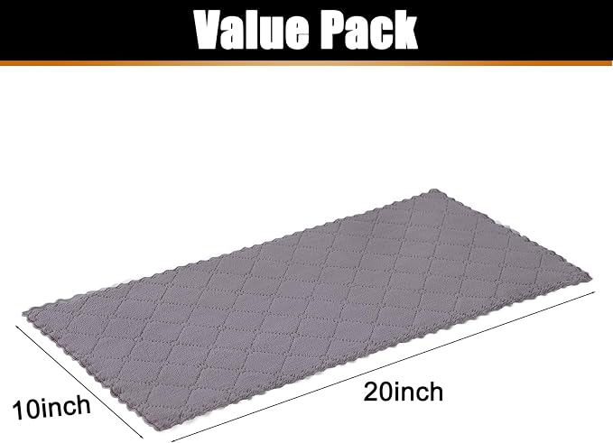 Mordimy 24 Pack Kitchen Towels, Super Soft and Absorbent Dish Towels, Coral - Image 5
