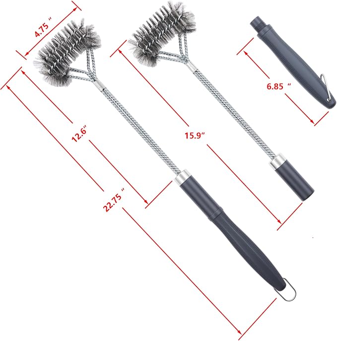 SUNRISE Fryer Brush with Long Handle - Image 7