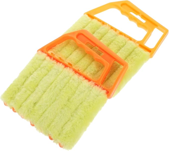 2Pcs Window Blinds Cleaning Brush Durable Handheld Cleaner by TOVINANNA