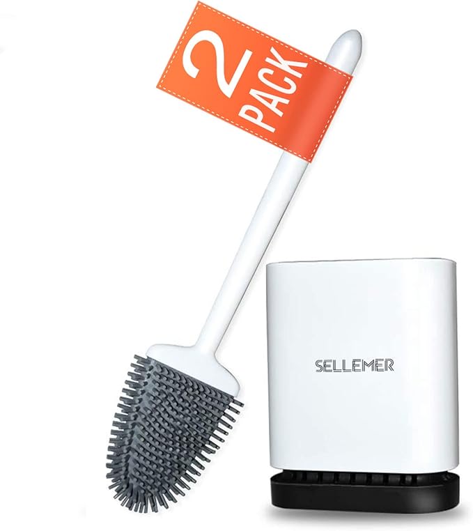 Sellemer Toilet Brush and Holder Set by Sellemer