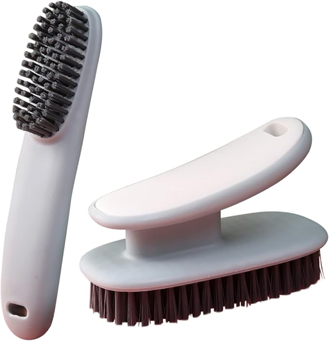 Household Small Scrub Brushes Laundry Cleaning Board Brush Easy Grip Shoe Brush by Ganganmax
