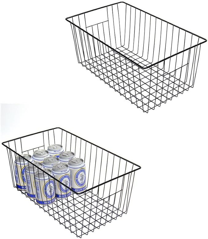 16inch Upright Freezer Organizer Baskets by Y.Z.Bros