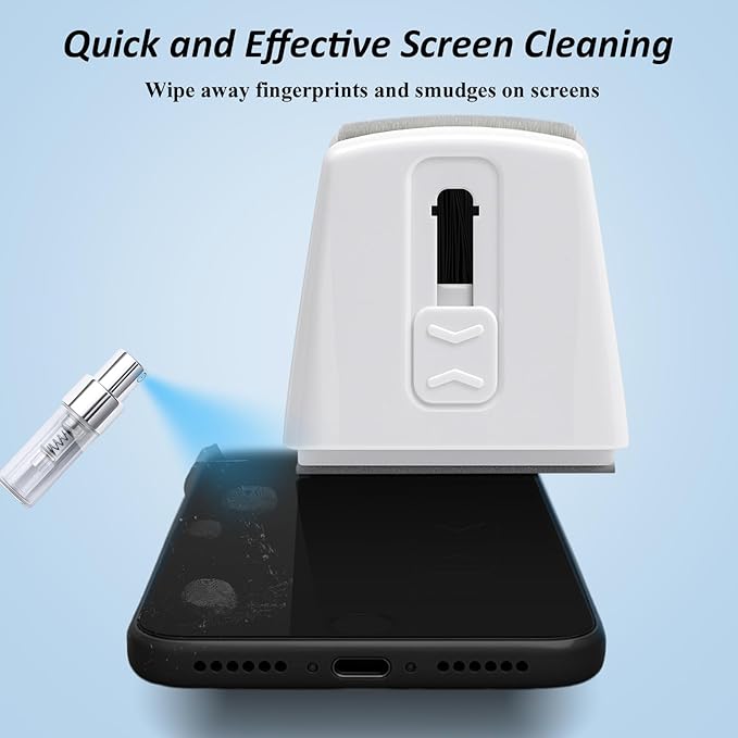 Keyboard Brush, Portable Keyboard Cleaner Soft Bristle Cleaning Brush, Safe - Image 5