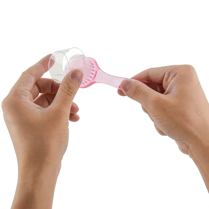 CM Pack of 4 Nail Brushes Manicure Fingernail Scrubbing Cleaning Brushes - Image 4