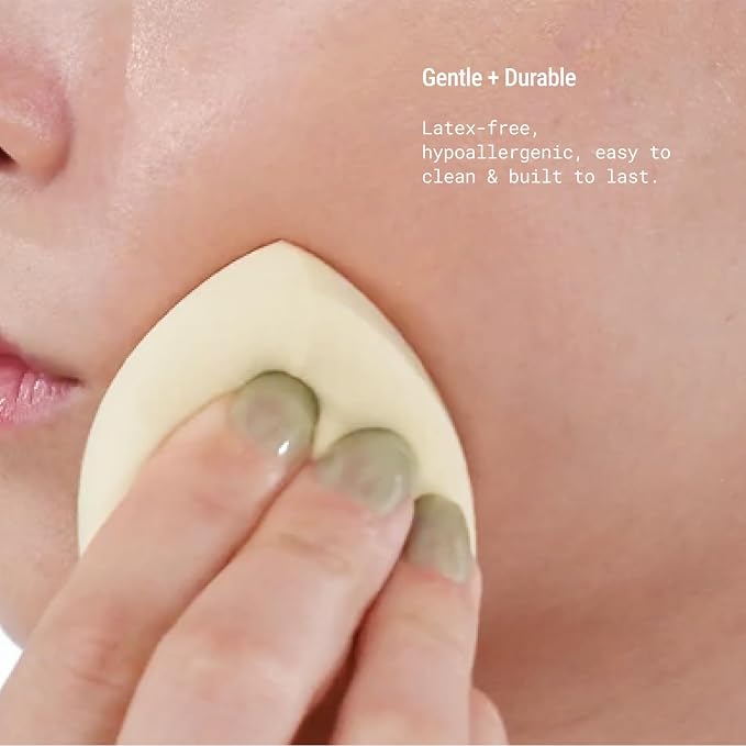 JUNO & Co. Microfiber Makeup Sponge, Dual Layer Technology - Image 5
