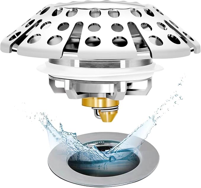 Bathtub Drain Stopper, Pop Up Tub Stopper by Anlige
