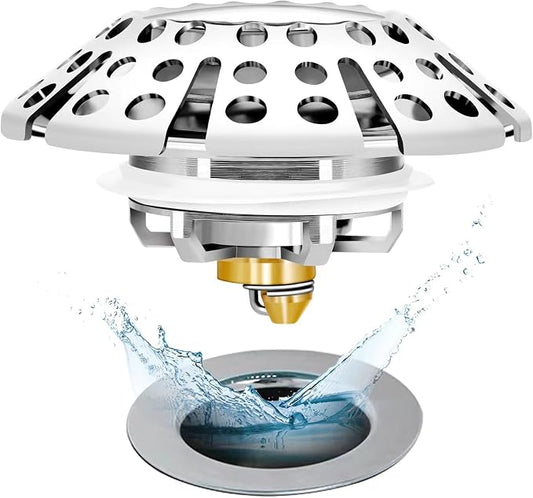Bathtub Drain Stopper, Pop Up Tub Stopper by Anlige