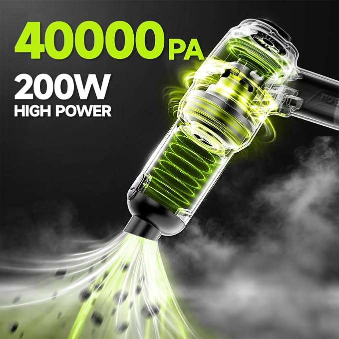 Handheld Car Vacuum Cordless, Portable Cars Vacuum Cleaner - Image 2