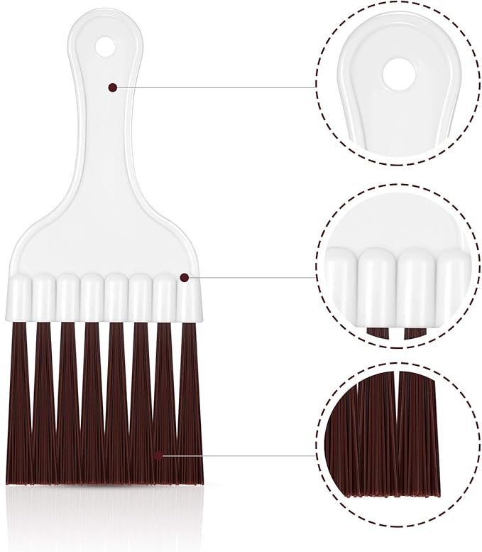 Boao 4 Packs Coil Brush Air Conditioner Condenser Refrigerator Cleaning HVAC - Image 3