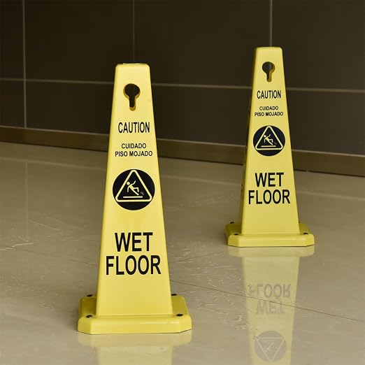 Plastic Traffic Cones, 4-Sided Message Cones, Road Safety Parking Cones - Image 8