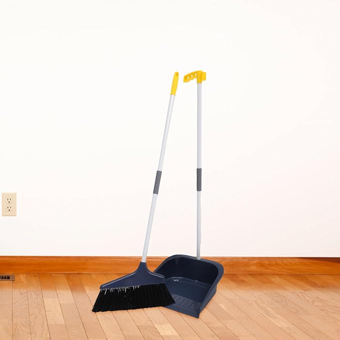 Stand Up Dustpan and Broom Set - Image 9