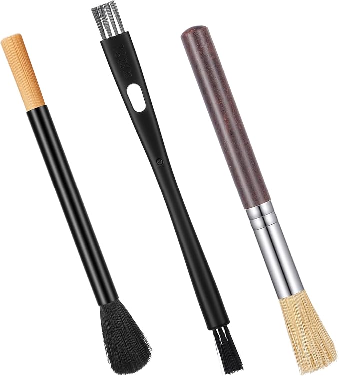3PCS Coffee Grinder Cleaning Brush Set Espresso Machine Brush Cleaner Tool by Unknown