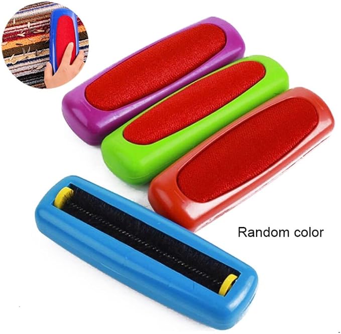 gofidin 3PC Random Color Plastic Sweeper Carpet Table Single Brush Dirt Crumb - Image 3