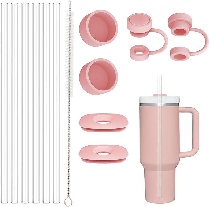 Replacement Straw Cover Spill Stopper Accessories by Beonsky