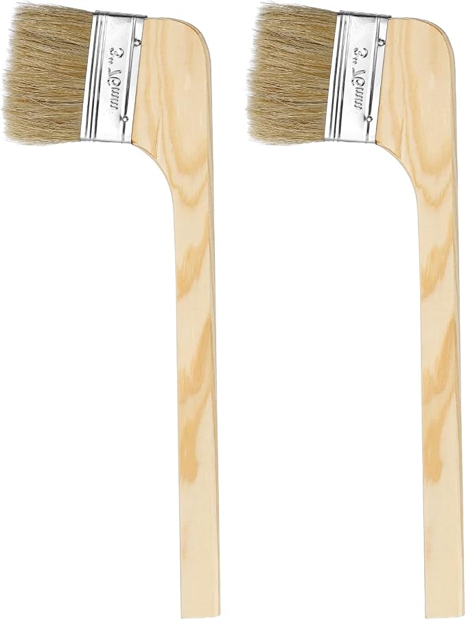 HARFINGTON Paint Brush 2Pcs 3" Brush Width Reusable Variety Angle Bend Brushes by HARFINGTON