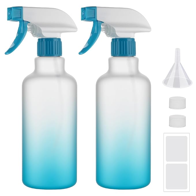 Spray Bottles 16.9oz/500ml Plastic Spray Bottle by Hethyo
