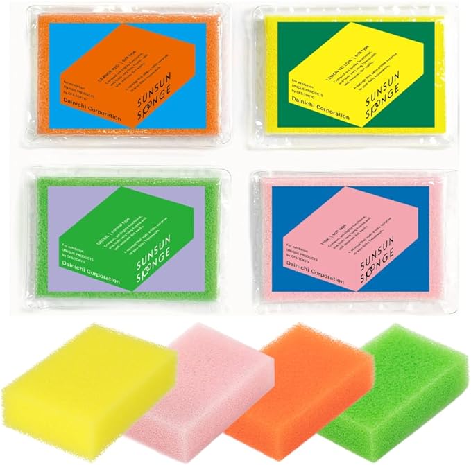 SunSun Sponge Kitchen Sponges, Made in Japan All Surface Scratch-Free Odor by %E3%82%B5%E3%83%B3%E3%82%B5%E3%83%B3%E3%82%B9%E3%83%9D%E3%83%B3%E3%82%B8
