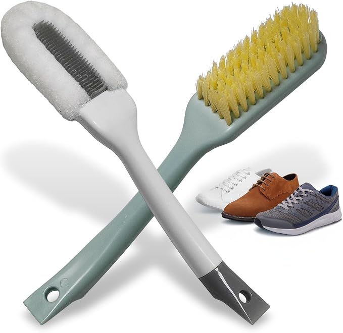 Shoe Cleaning Brush Set of 2 by Unknown
