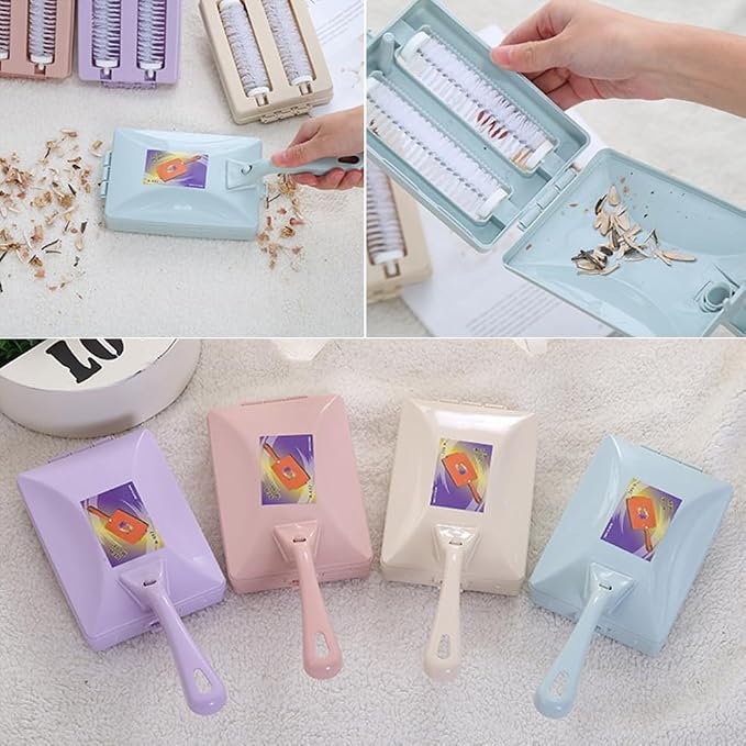Carpet Debris Brush, Plastic Handheld Cleaning Brush Multi-Functional Handheld - Image 7