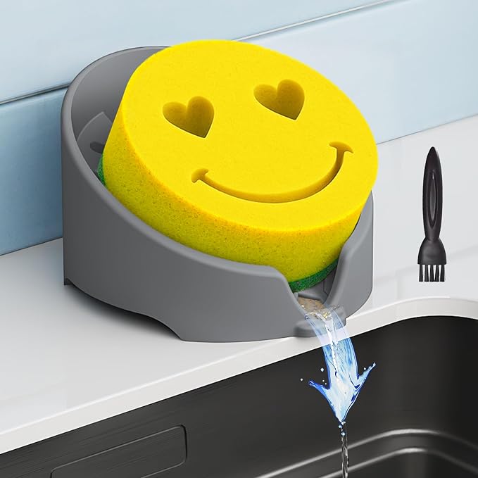 NiHome Silicone Sponge Holder Compatible by NiHome
