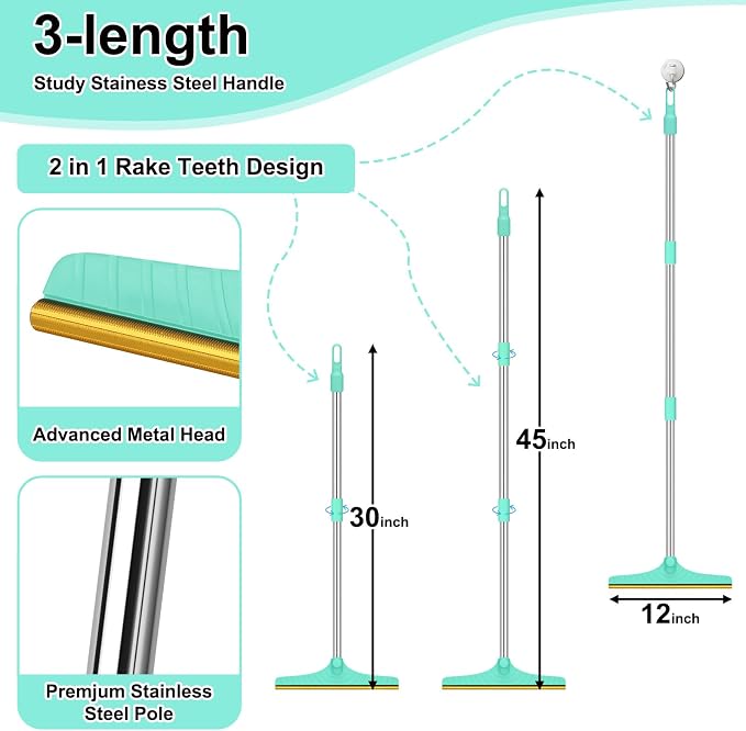 Carpet Rake for Pet Hair Removal - Image 2