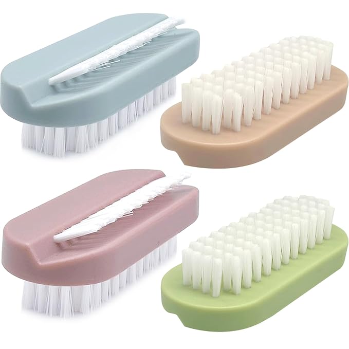 Nail Brush for Cleaning Fingernails Two Sided Hand Fingernail Scrub Brush Soft by NailBrush