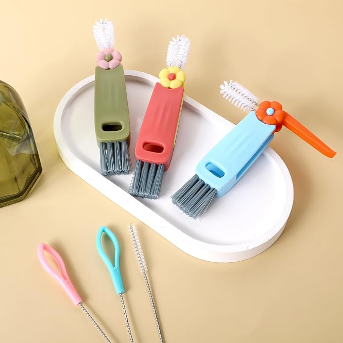 3Pcs 3 in 1 Cup Lid Cleaning Brush - Image 6