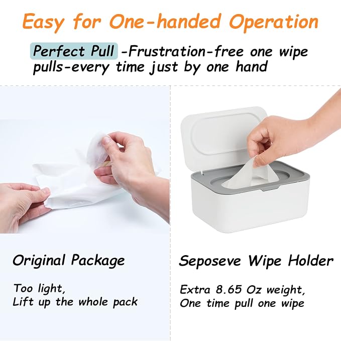 2 Pack Wipes Dispenser, Wipe Holder - Image 4