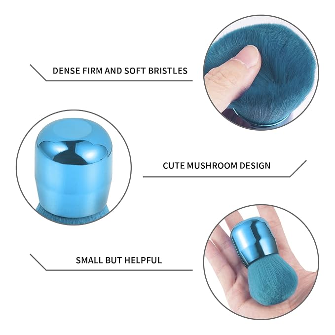 Vaincre Nail Art Dust Powder Remover Brush, Soft Nail Art Dust Cleaner Brush - Image 3