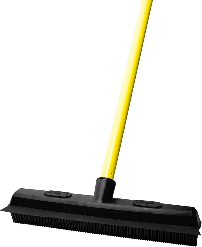 FURemover Sweep Pet Hair Rubber Broom by FURemover
