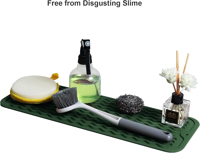 ZLR Silicone Sponge Holder & Sink Caddy Tray - Image 8