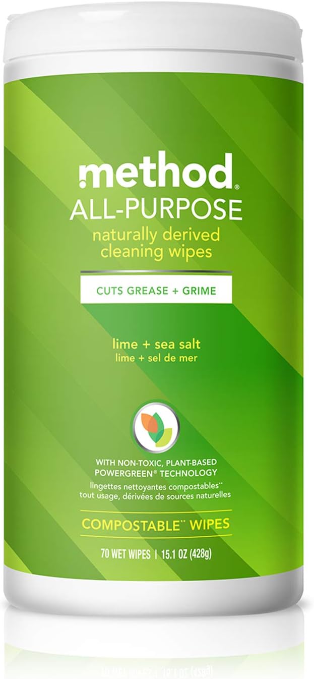 Method Lime & Sea Salt All Purpose Cleaning Wipes, 70 CT - Image 7