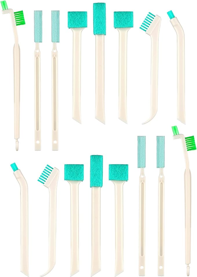 Nuenen 16 Pcs Small Household Cleaning Brushes by Nuenen